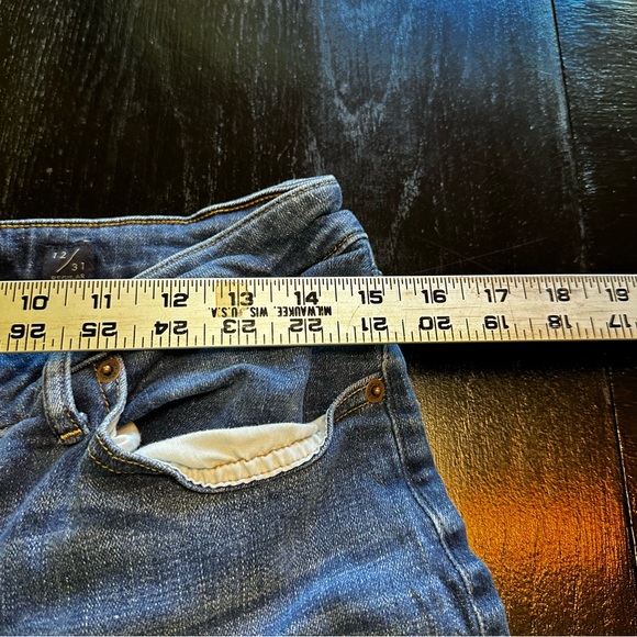 Lucky Brand Size 12 Skinny Fit Blue Jean Denim No Holes - Picture 4 of 10